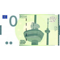 0 Euro biljet Rotterdam Euromast 